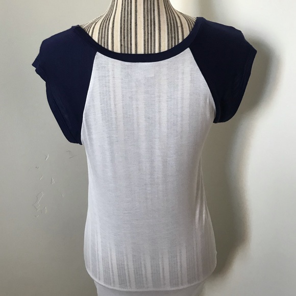 Navy Raglan Tee “Fall Graphic T-Shirt” - Picture 9 of 9